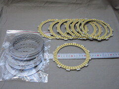 Диски сцепления 7/6+2шт. Honda CB1300 1100  XL1000V XLV1000 D112/139мм 12t s2.0/3.4