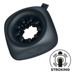 Мастурбатор с вибрацией Satisfyer Stroker