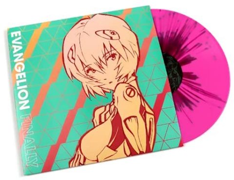 Виниловая пластинка. Evangelion Finally Limited Edition Opaque Pink And Magenta Splatter Vinyl