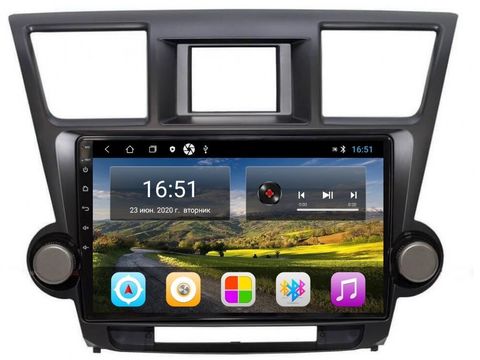 Магнитола Toyota Highlander (2008-2013) Android 11 2/16GB IPS  модель CB-3011T3 K