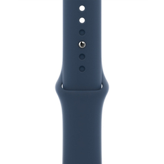 Apple Watch Series 7GPS,  41mm Blue Aluminium Case with Abyss Blue Sport Band - Regular (MKN13GK/A)