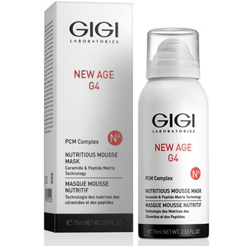 GIGI New Age G4: Маска-мусс экспресс-увлажнение для лица (Nutritious Mousse Mask)