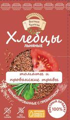 Хлебцы льняные "Постная трапеза" томаты и прованские травы 70 г