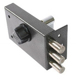 Замок Аллюр накладной ЗН 1-5 А англ. ключ