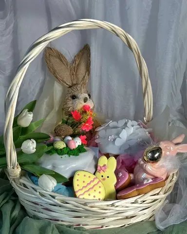 Большая пасхальная корзина