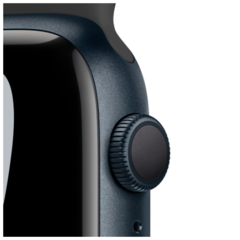 Apple Watch Series 7GPS,  41mm Blue Aluminium Case with Abyss Blue Sport Band - Regular (MKN13GK/A)