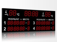 Табло для плавания Импульс 713-D18x8-L4xD13x7-T-T2