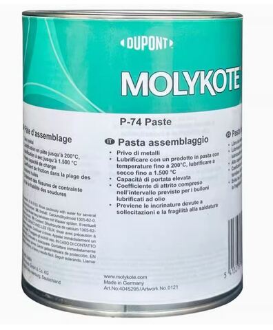 Molykote P-74 (Моликот P-74) - высококачественная резьбовая паста - 1 кг