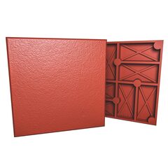 Плитка тротуарная полимеркомпозитная 330*330*30 Цвет: красный (9 шт/м2)