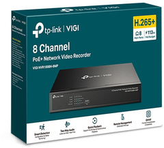 VIGI NVR1008H-8MP 8-канальный сетевой видеорегистратор PoE 8-канальный сетевой видеорегистратор PoE