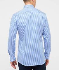 Сорочка мужская 1863 by Eterna Slim Fit 1186-F682-14 в ярко-синюю полоску