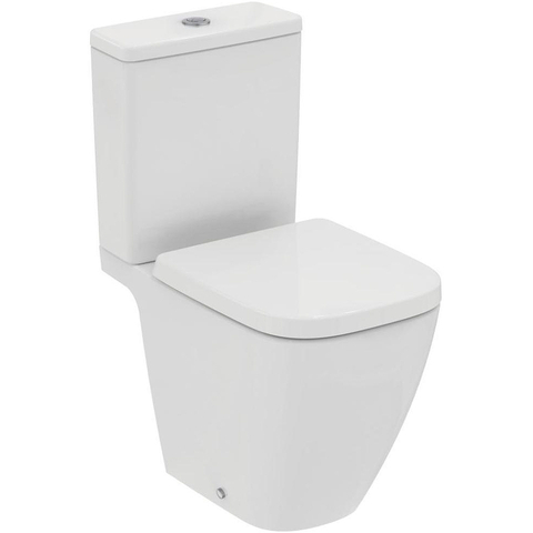 Ideal Standard T459601 Ideal Standard i.life S Напольный безободковый унитаз для монтажа с бачком, горизонтальный выпуск, технология RimLS+, с крепежом TT0257919