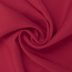 Ткань плательная стрейч Маккао, 160 гр/м2, 150 см, красный