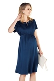 Платье для беременных 10211 синий