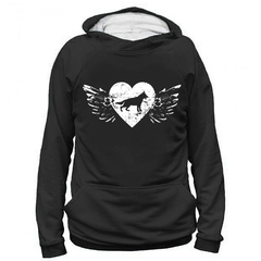 Толстовка "Овчарка в сердце"