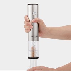 Штопор Circle Joy Electric Wine Opener электрический CN, серебристый