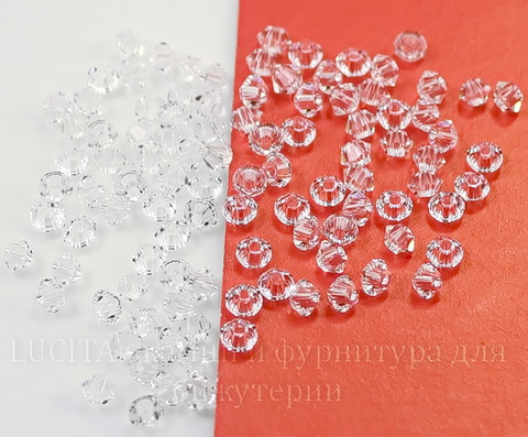5328 Бусина - биконус Сваровски Crystal 3 мм, 10 штук