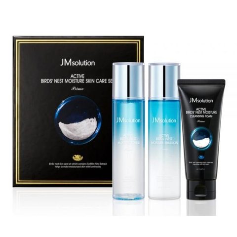 JM Solution Active Bird Nest Moisture Skin Care Set-Prime набор для увлажнения и омоложения кожи с экстрактом ласточкиного гнезда