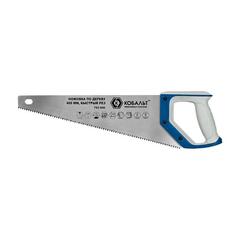 Ножовка по дереву КОБАЛЬТ 400 мм, шаг 5 мм / 5 TPI, закаленный зуб, 2D-заточка, быстрый рез, 2-х комп. рукоятка (792-940)