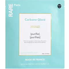 Маска тканевая для лица RARE Paris Carbone Glace Purifies очищающая 1 шт