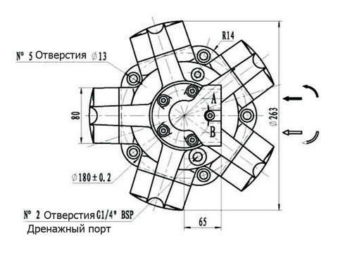 Гидромотор IPM2-150