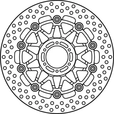 Диск тормозной передний 601-506F