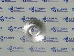 Фреза отрезная по металлу 80х1.6х22мм z=24 Р6АМ5 с фаской без ш/п