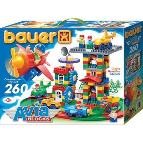 Конструктор"Bauer"серии Avia, 260 элементов