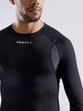 Элитная Терморубашка Craft Active Extreme X Cn LS black мужская черная