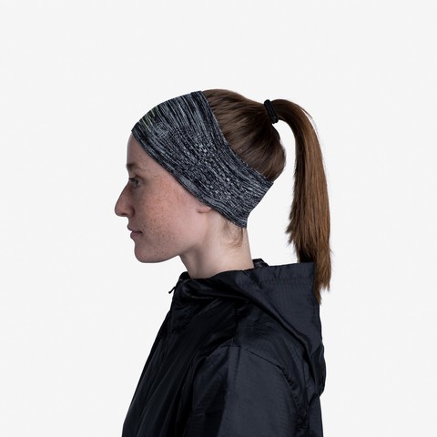 Картинка повязка Buff Headband Dryflx+ Light Grey - 6