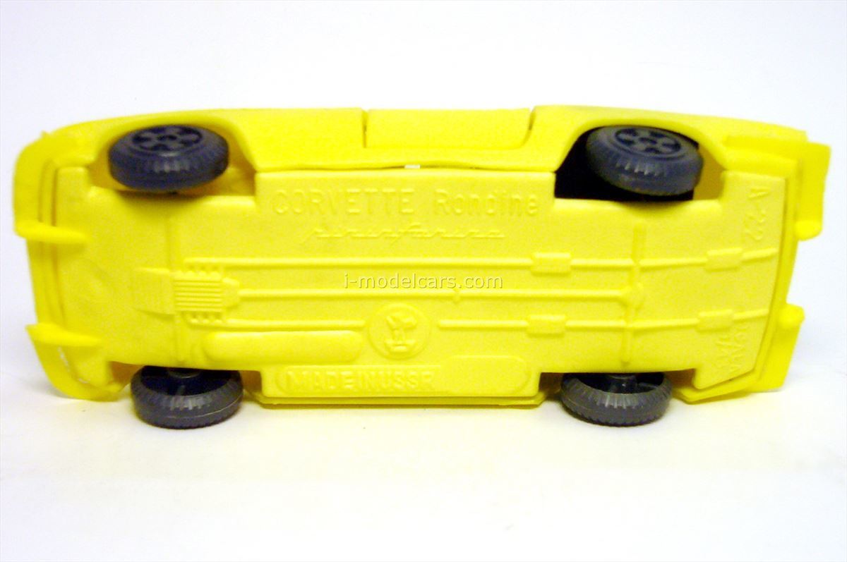Mebetoys 1/43 Chevrolet Corvette Rondine Pininfarina Grise (A-22) - Miniature De Collection Vintage