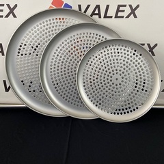 Круглая форма для пиццы с перфорацией VALEX D12