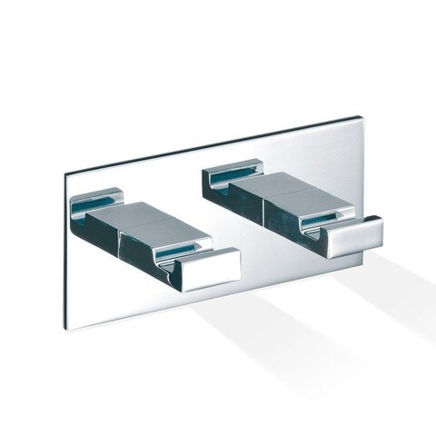 Decor Walther 0594000 Decor Walther Brick KHAK2 Крючок самоклеящийся двойной, цвет: хром