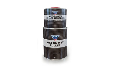 SOLID PROFESSIONAL LINE WET-ON-WET FULLER (1000 + 500мл.) - грунт мокрый по мокрому, бесцв.