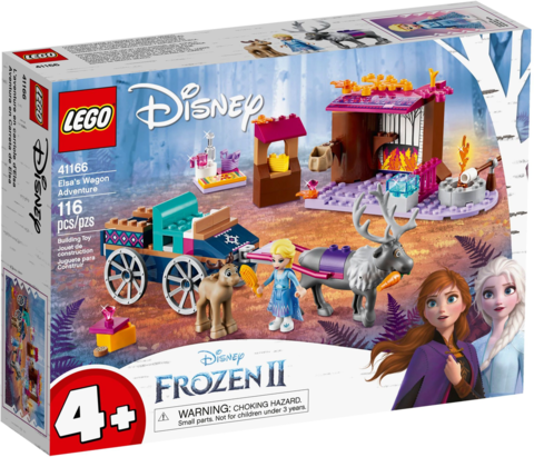 LEGO Disney Princess: Дорожные приключения Эльзы 41166 — Elsa's Wagon Adventure — Лего Принцессы Диснея