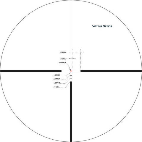 Vector Optics Continental HD 2-12x50 SFP