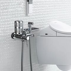 Смеситель для биде, Frap, с картриджем, хром, F7513