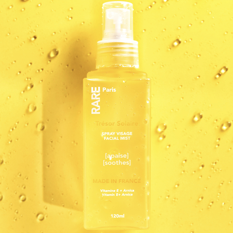 RARE PARIS  Trésor Solaire Успокаивающий тоник-мист для лица, 120 мл