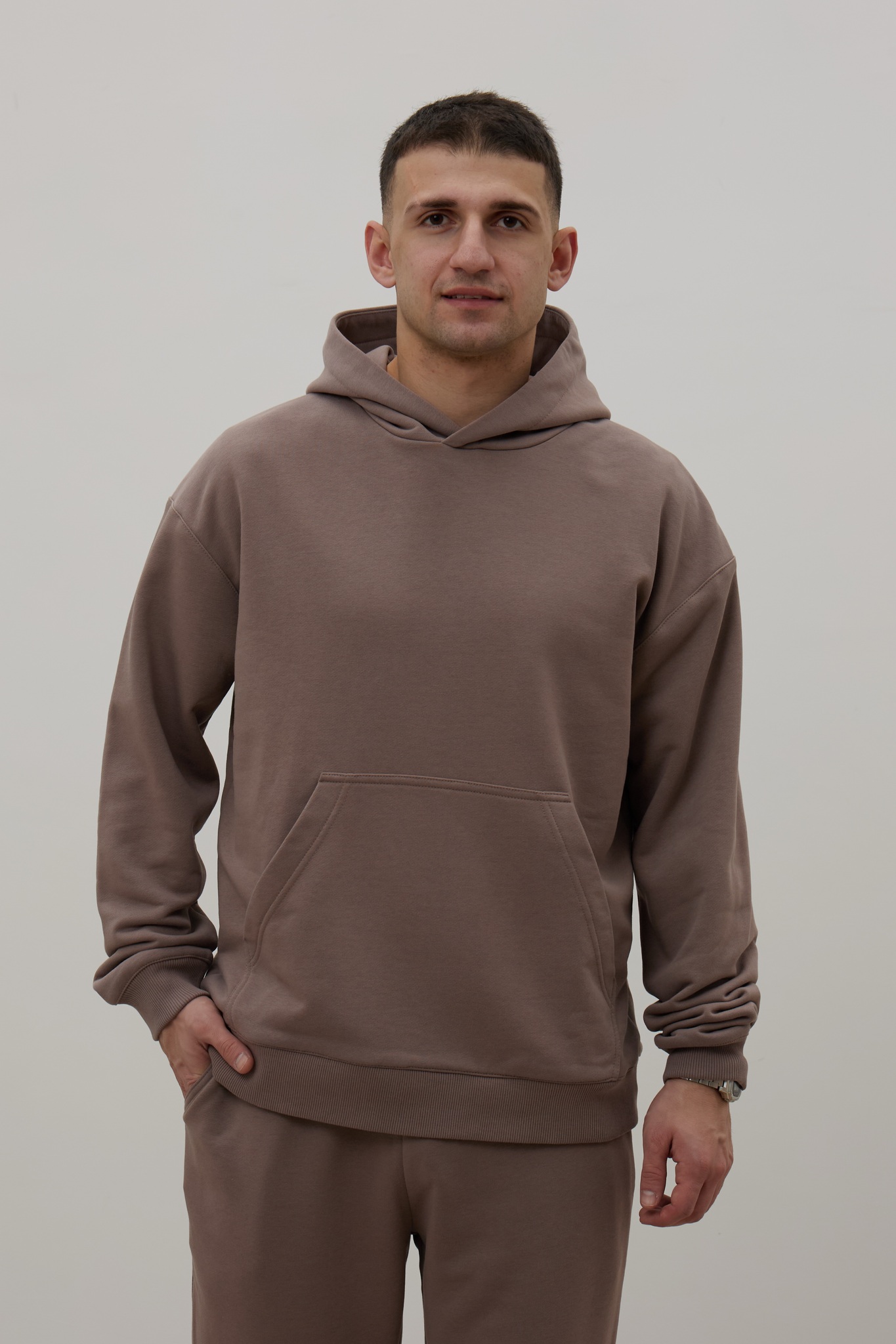 Худи BASIC MAN, кофейное