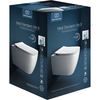 Ideal Standard T533001 Ideal Standard i.life B Подвесной безободковый унитаз с технологией RimLS+, глубокий смыв, + крепеж WW966066 + сиденье T500301