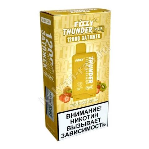 Картридж Fizzy Thunder Plus 12000 затяжек - Клубника Киви