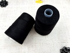 Нитки армированные мешкозашивочные 210 ЛШ, 1000 м, чёрный