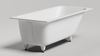 Salini 102127MF ORLANDA KIT 170x75 Встраиваемая ванна с прямоугольной чашей, регулируемые ножки, донный клапан "Click-Clack" белый, сифон, интегрированный слив-перелив, RAL полностью