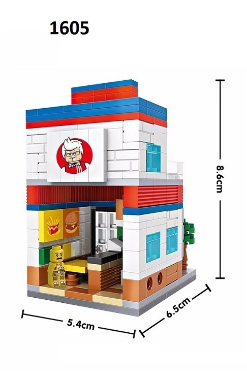 Конструктор Городская улица магазин — Street Mini Constructor