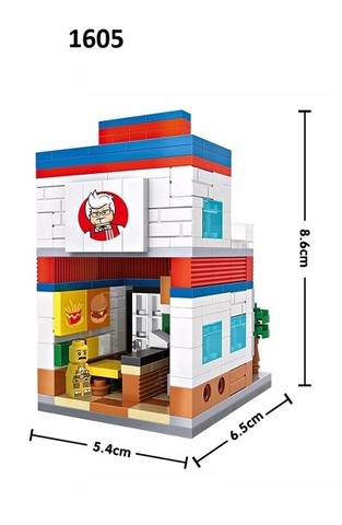 Конструктор Городская улица магазин — Street Mini Constructor