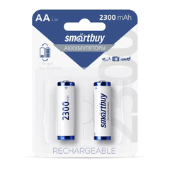 Аккумуляторы 2 шт. Smartbuy AA 2300МН-BL2