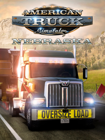 American Truck Simulator - Nebraska (для ПК, цифровой код доступа)