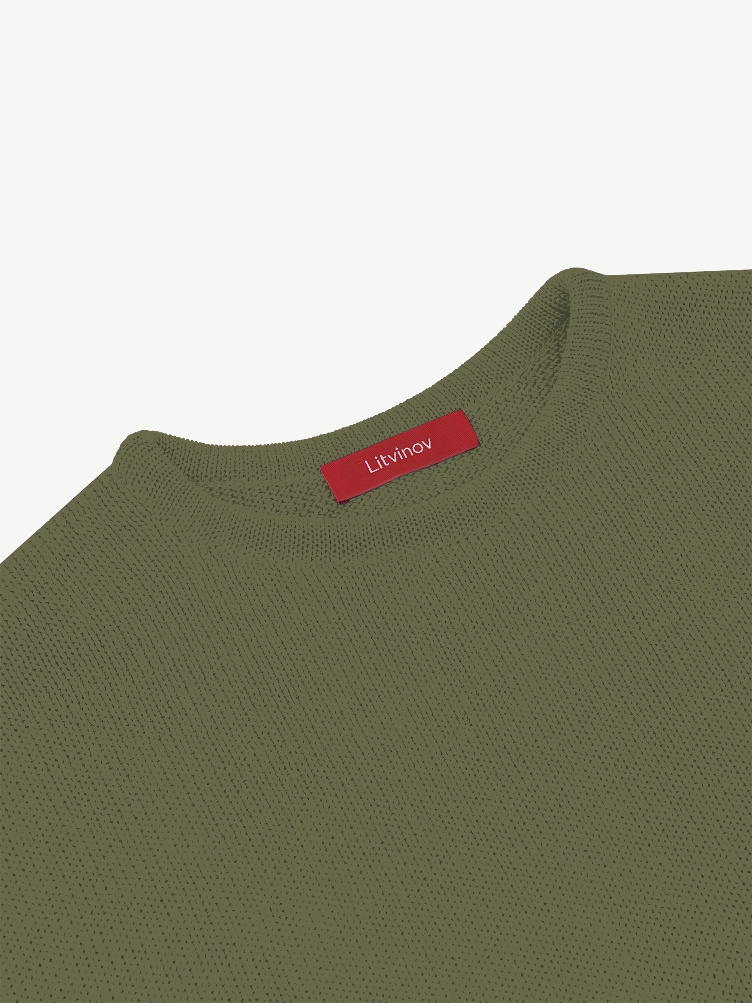 Джемпер оверсайз из экохлопка