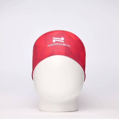 повязка NORDSKI Race Red NSV688900, красн.