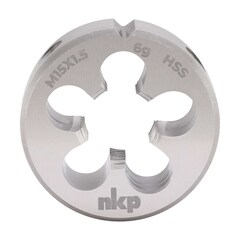 Плашка М15х1,5 DINEN22568 HSS 6g 38х10мм NKP 240152N